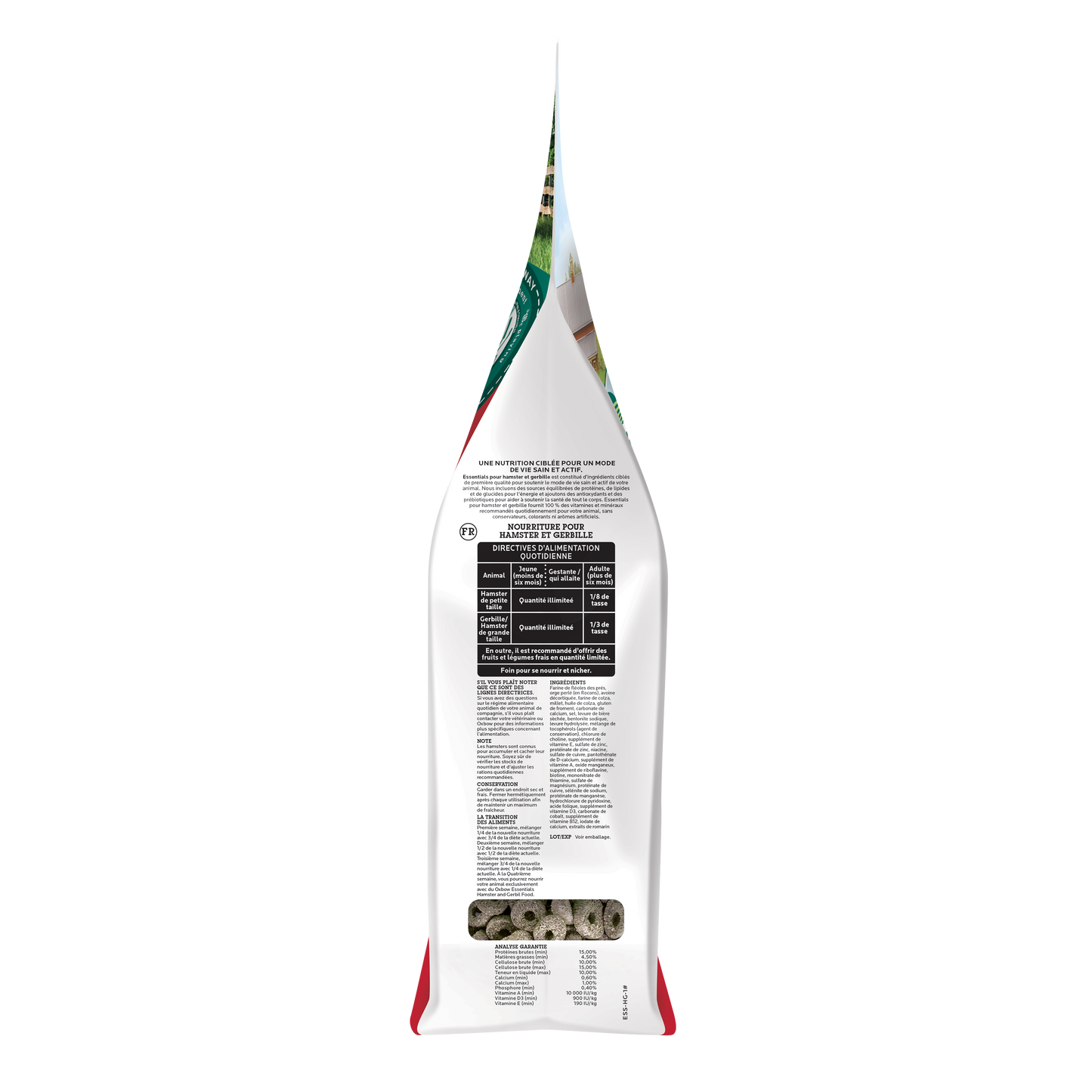 Oxbow Essentials 高纖合成倉鼠糧 - 1lb little pet pet