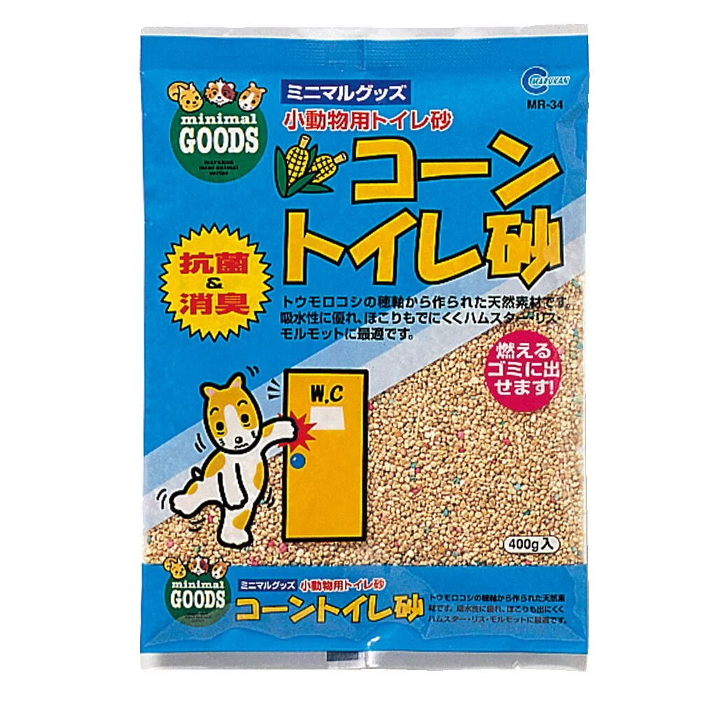 Marukan 玉米廁所砂 - 400g little pet pet