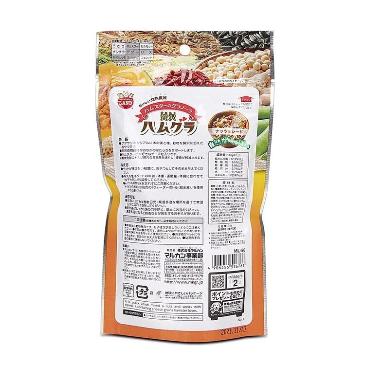 Marukan 堅果五穀小食 - 70g little pet pet