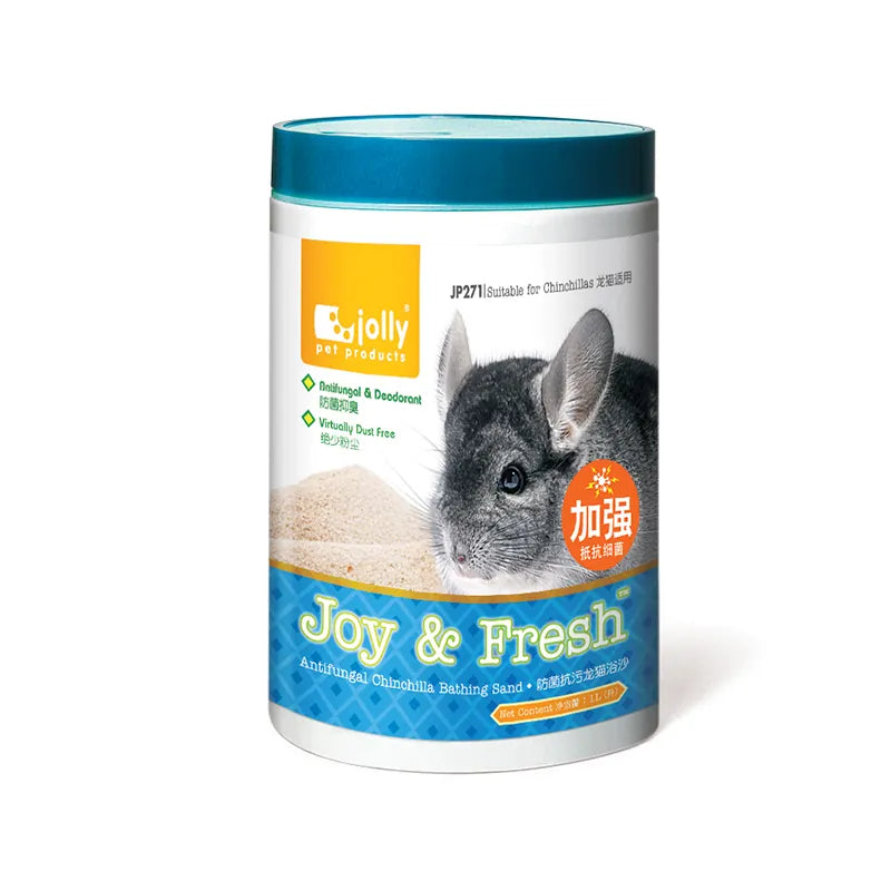 Jolly 除菌抗污龍猫浴沙 - 1L little pet pet