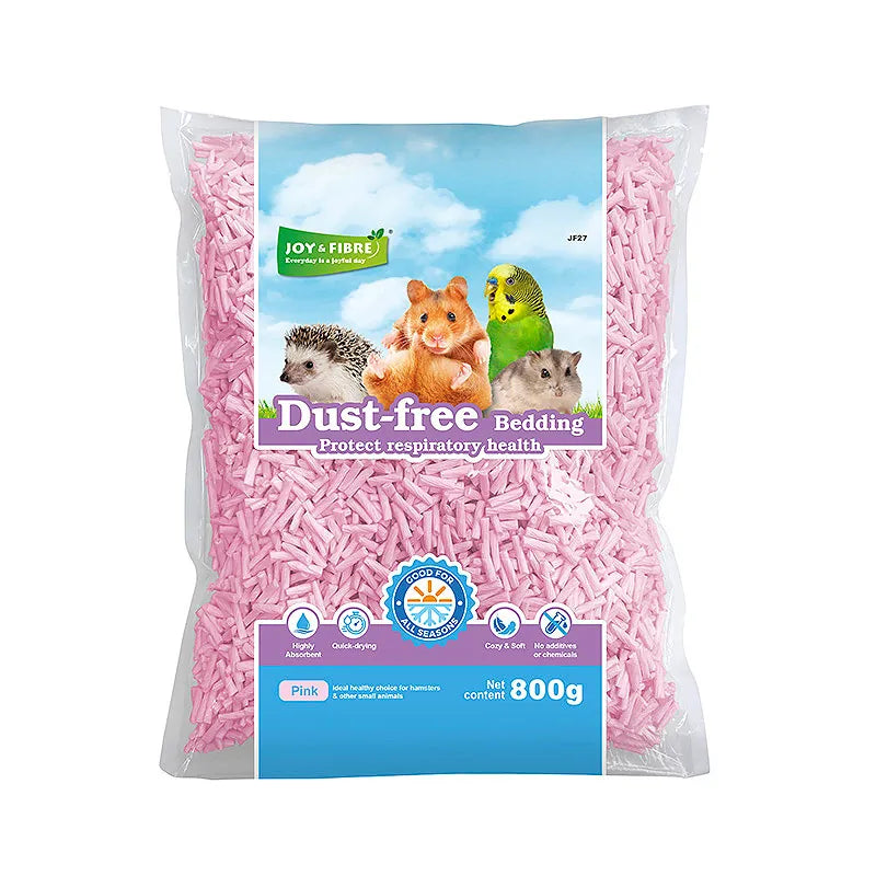 Joy & Fibre 無塵紙條 (粉紅色) - 800g Little Pet Pet