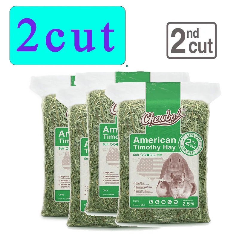 Chewbo 美國提摩西草二割- 2.5kg 4包共10kg 2cut 2nd cut – Little Pet 