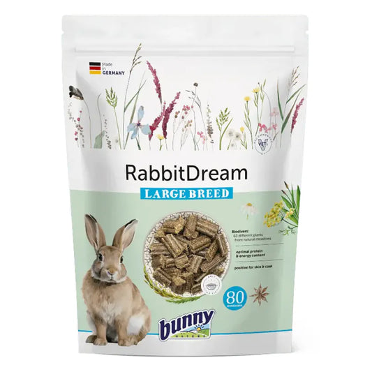 (優惠價)Bunny Nature 成兔糧 (大型兔專用) - 1.5kg Rabbit Dream special edition --large breed (最佳食用日期6/25)