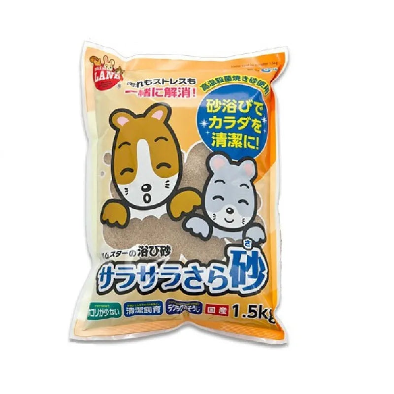 Marukan 倉鼠沖涼砂 - 1.5kg Little pet pet