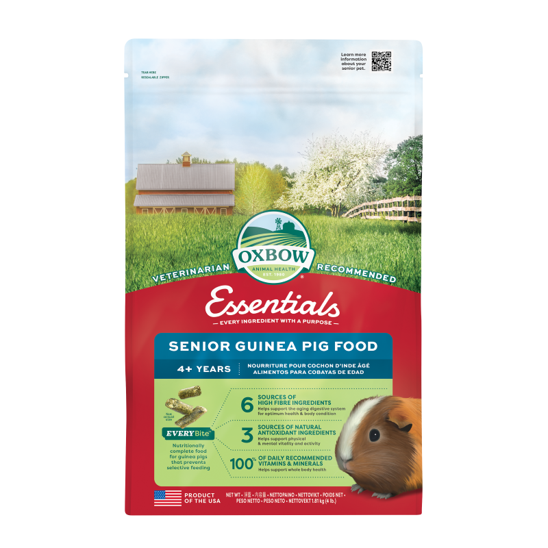 Little Pet Pet Oxbow Essentials 老年天竺鼠糧 - 4lb 葵鼠
