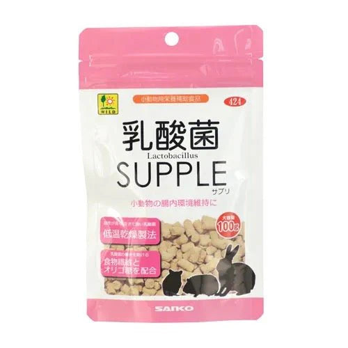 日本 SANKO 乳酸菌 100g 經濟裝 小動物營養品 Little Pet Pet