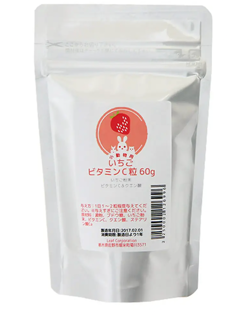 Leaf Corp草莓維他命C粒 60g little pet pet