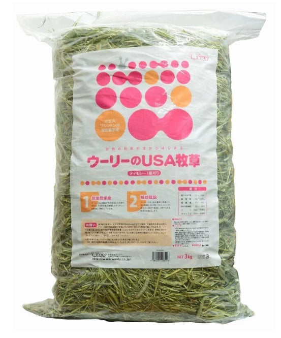 Little Pet Pet Wooly 美國提摩西草 一割 3KG 1st cut 1cut