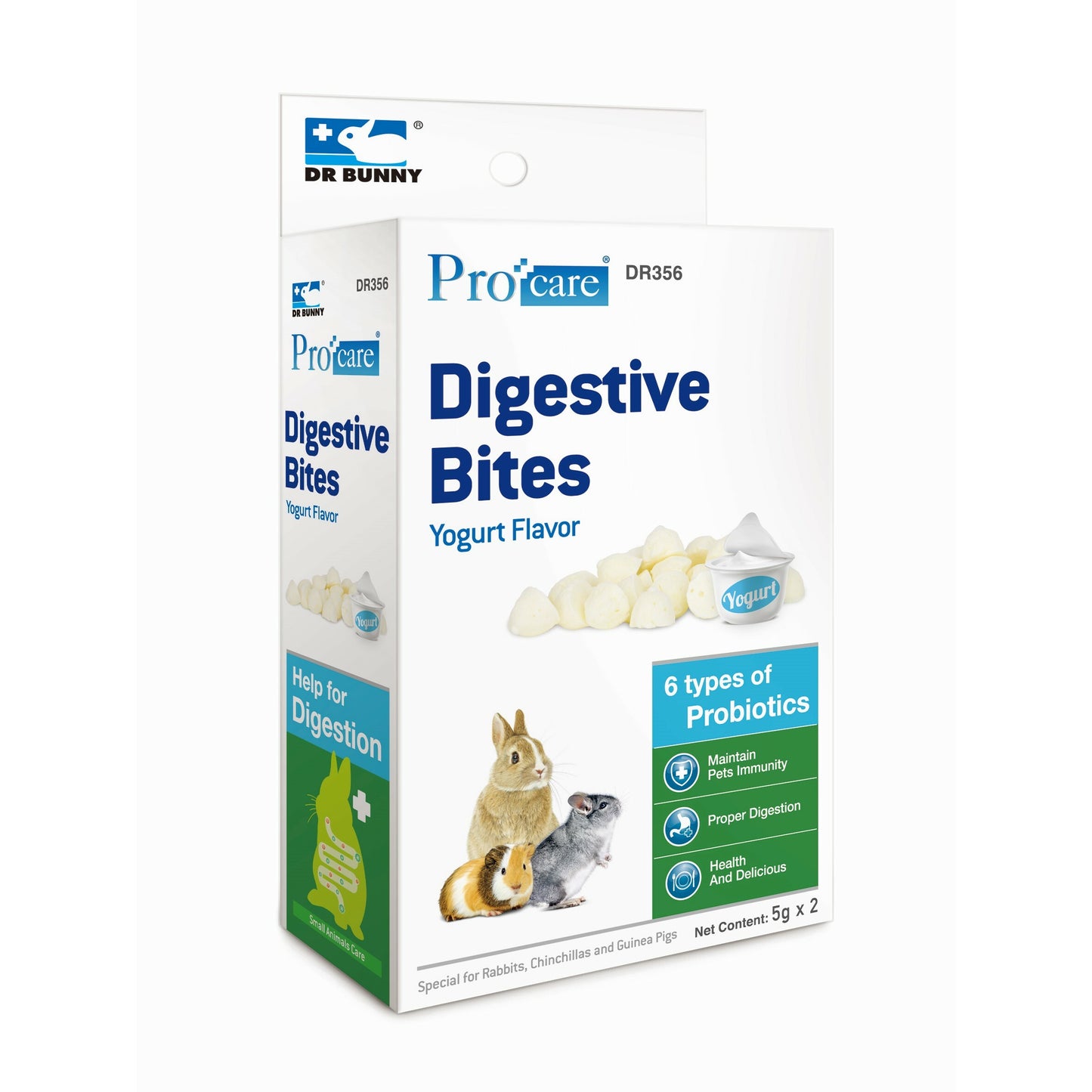 Dr. Bunny 博衛健 益生健腸小點 (原味) - 10g little pet pet