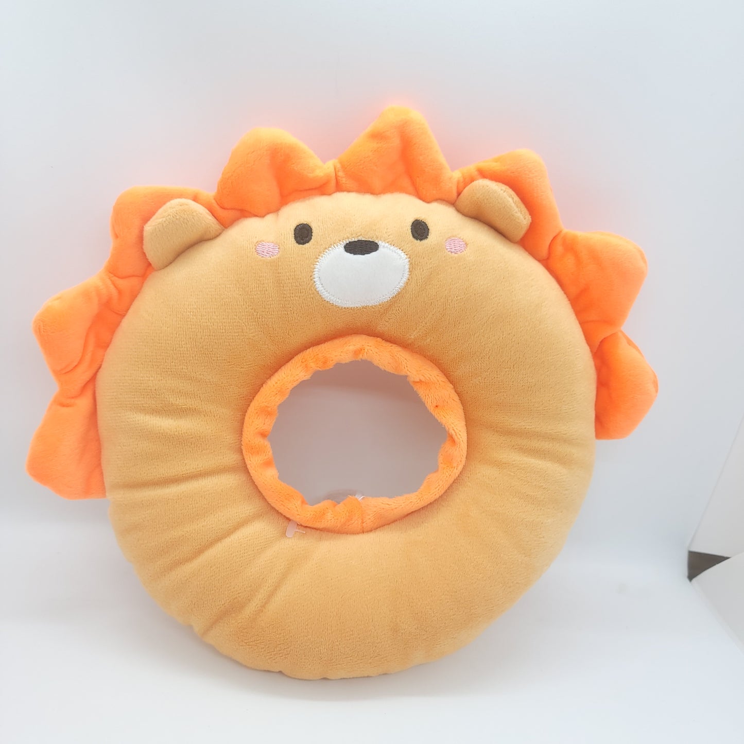 可愛 防舔 防咬 影相 餵藥 頸圈 頸箍 頭套 保護套 (小獅子)