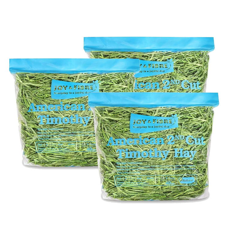 Little Pet Pet Joy & Fibre 美國二割提摩西草 40oz 環保版 共3包 2cut 2nd cut