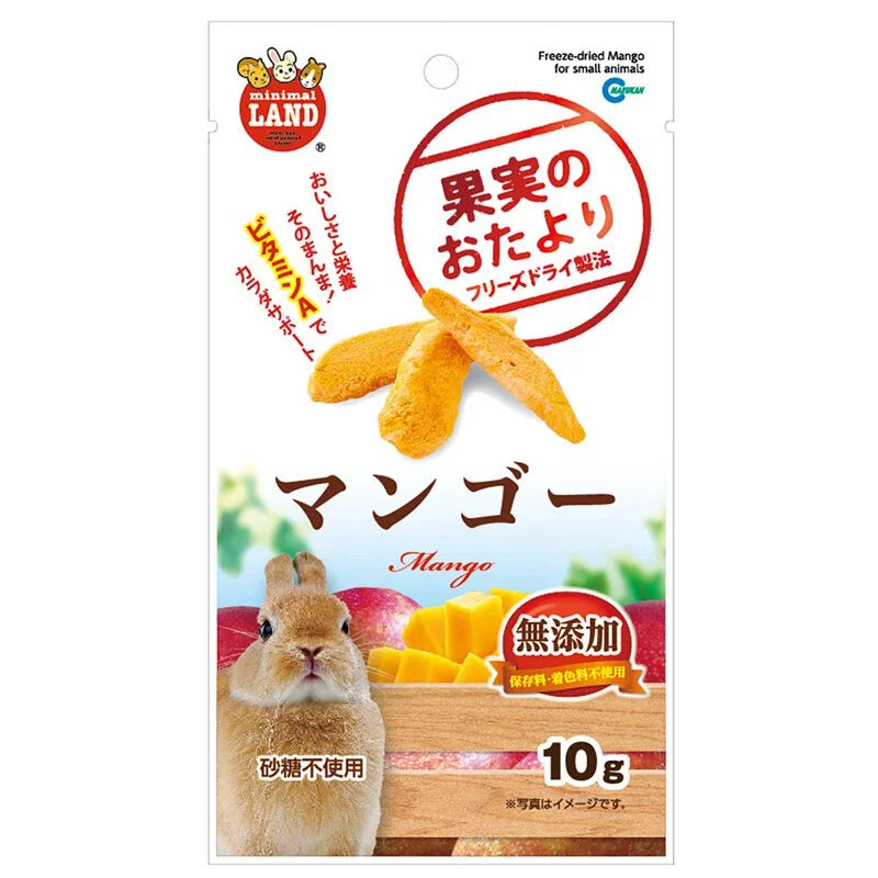 Marukan 凍乾芒果乾 10g little pet pet
