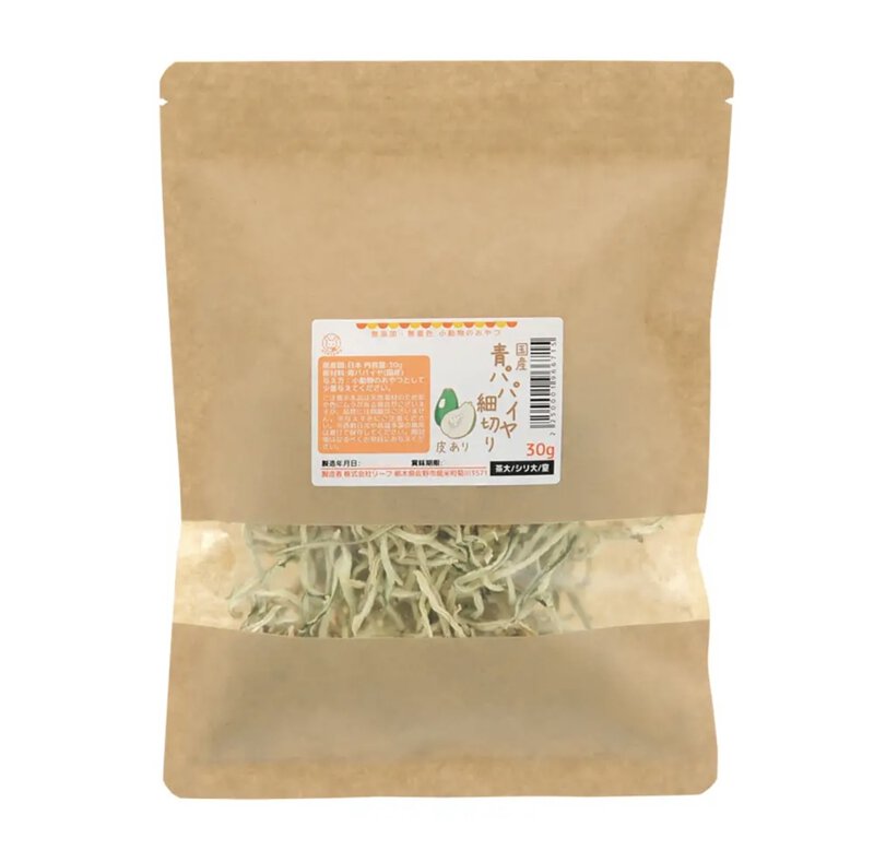 日本USAYAMA 細切木瓜絲 30g little pet pet