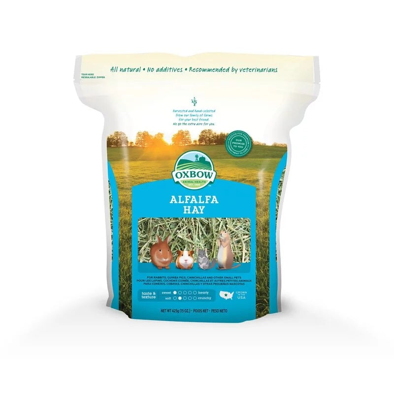 Oxbow 苜蓿草 Alfalfa Nibbles - 15oz little pet Pet
