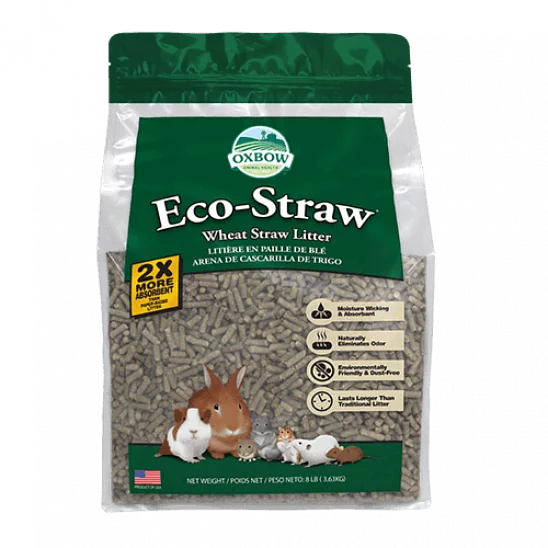 Oxbow 強力吸水麥草粒 Eco-Straw Litter 20lb