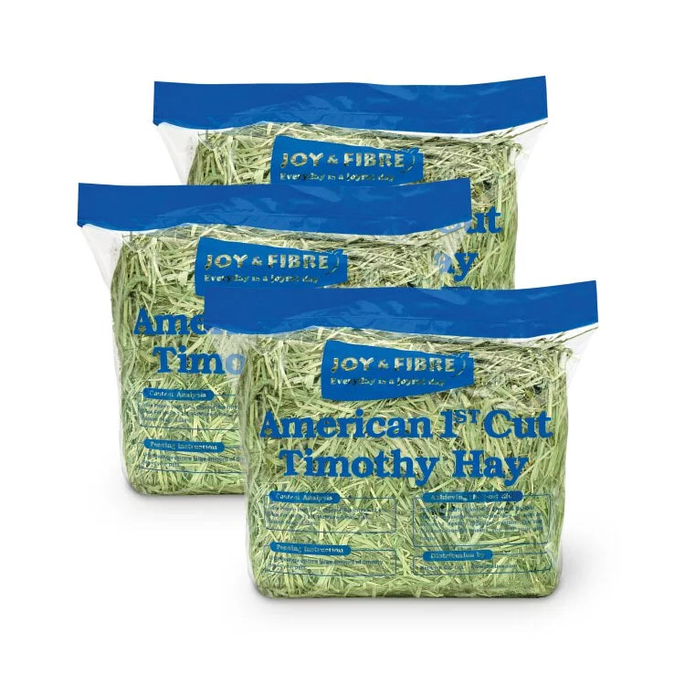 Little Pet Pet Joy & Fibre 美國一割提摩西草 40oz 環保版 共3包 1cut 1st cut