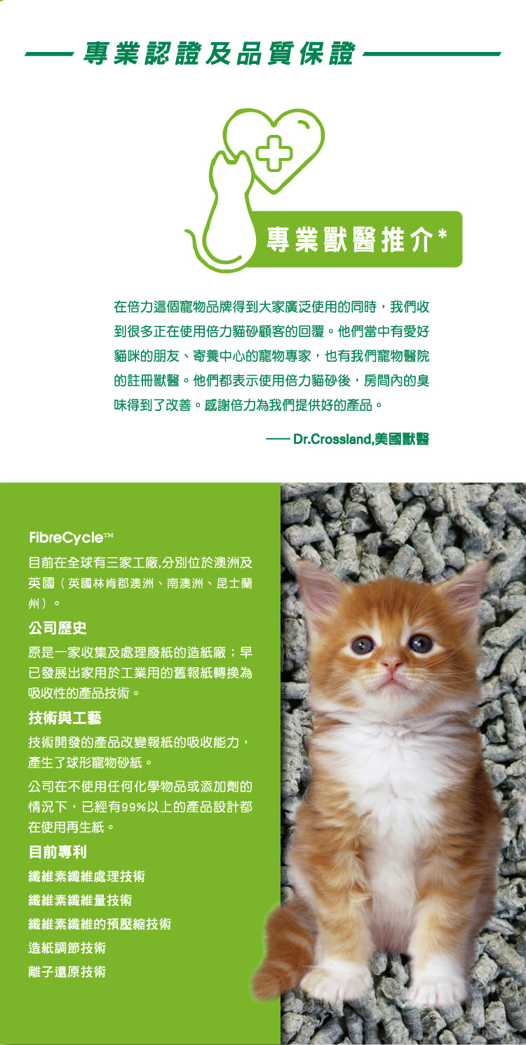 FiybreCycle Back2Nature Back-2-Nature 30L 小動物環保再造紙砂 30L
