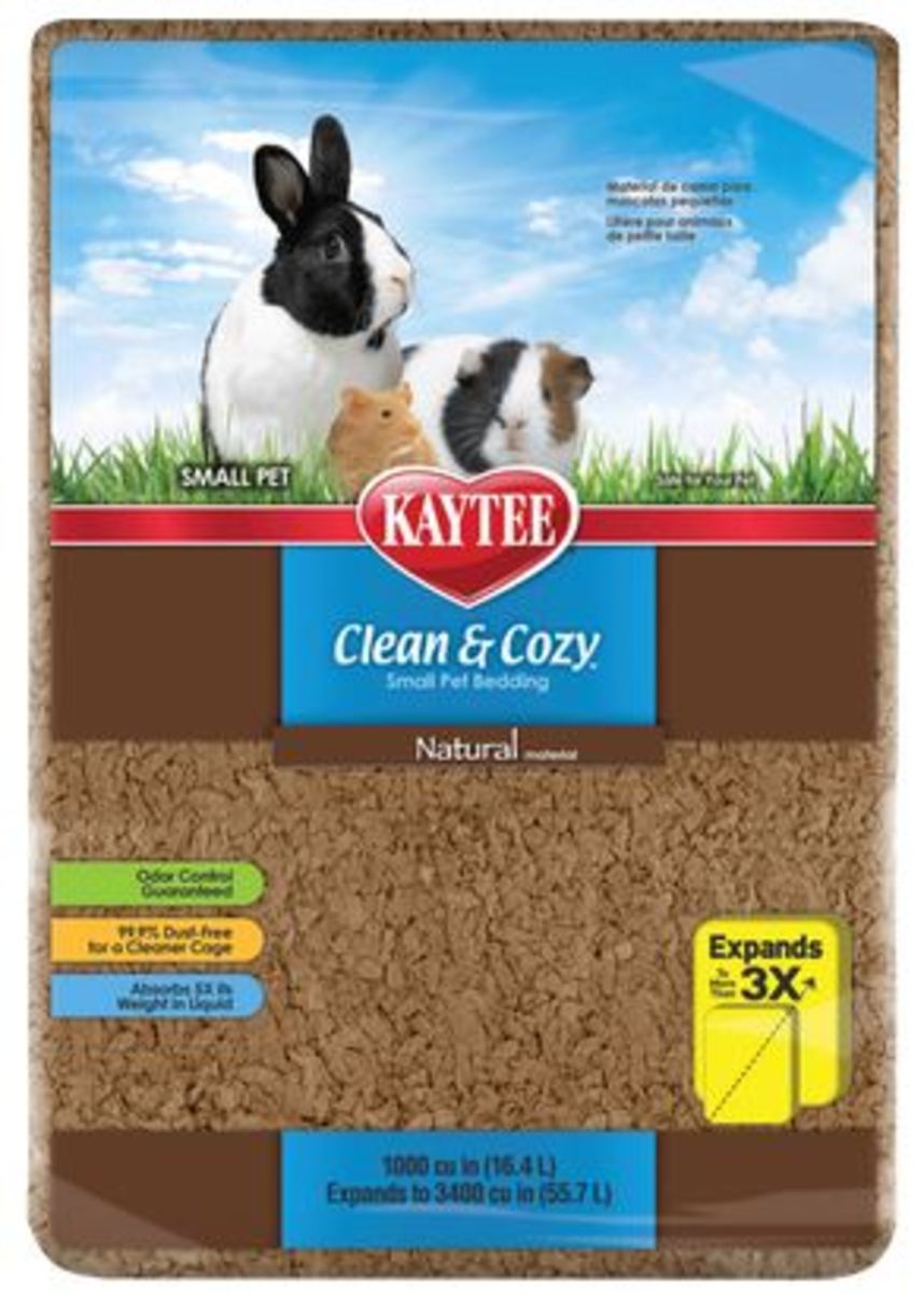Little Pet Pet Kaytee小動物舒適柔軟吸水棉49.2L-原色