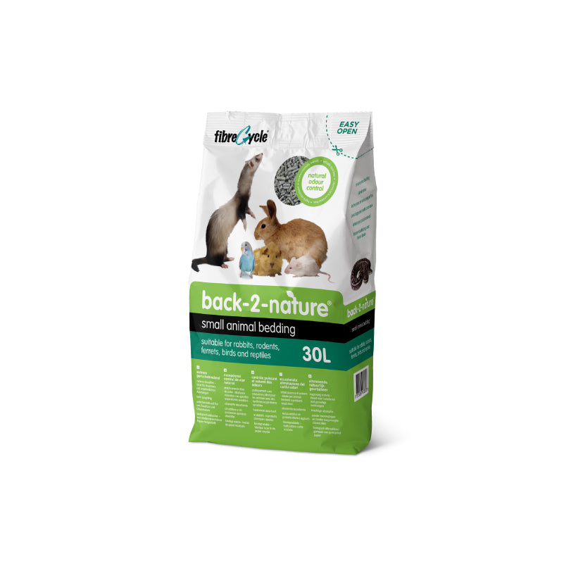 FiybreCycle Back2Nature Back-2-Nature 30L 小動物環保再造紙砂 30L