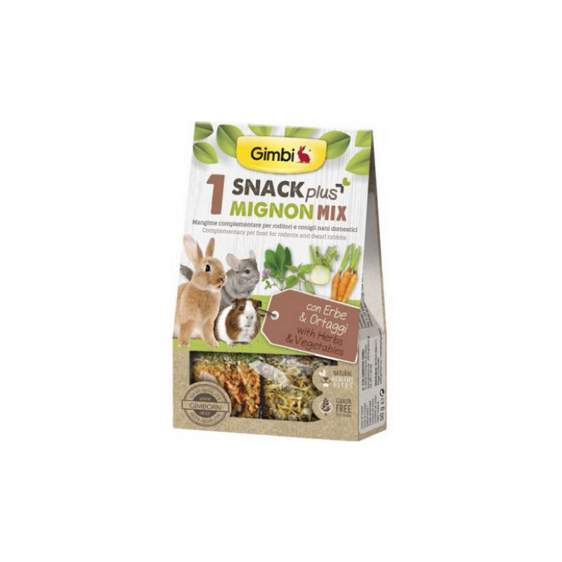 Little Pet Pet Gimbi 小動物無穀物草本蔬菜小食50g