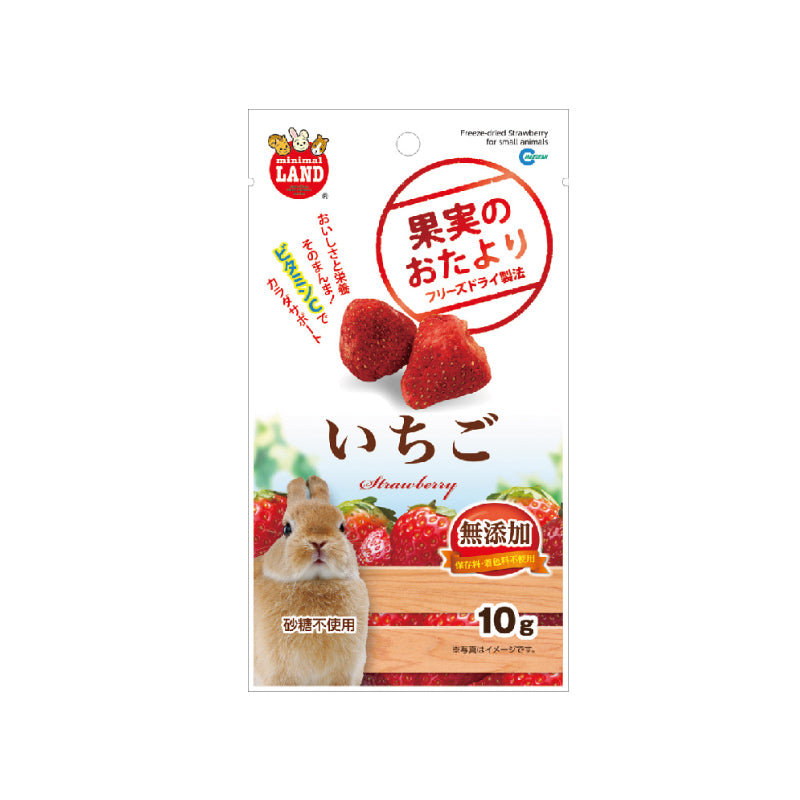 Little Pet Pet MARUKAN 小動物草莓凍乾 10g