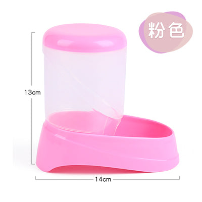 刺猬、熊仔鼠、倉鼠自動餵食器(粉紅色)