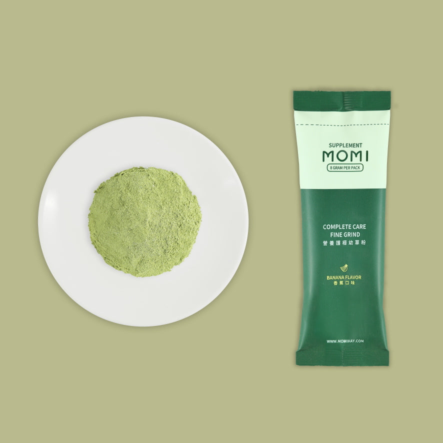 MOMI 全新設計草粉 Complete Care 營養護極幼草粉 - 香蕉口味 (8包裝, 共64克) 摩米