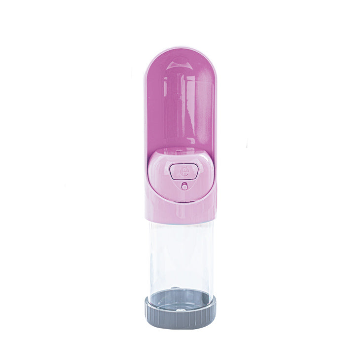 Little Pet Pet 外帶便攜申縮水樽水壺飲水器-粉紅色 300ml
