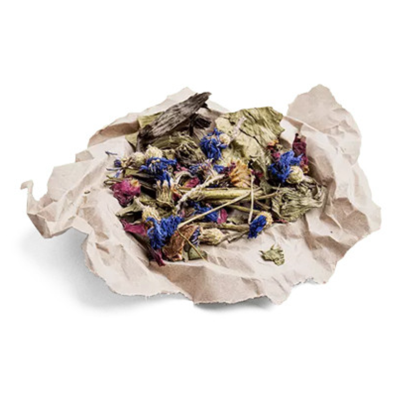 Bunny Nature 綜合草本混合(藍矢車菊與紫錐花) - 120g little pet pet
