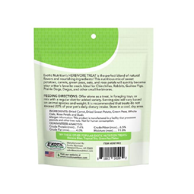 Exotic Nutrition 草本健康小食 - 85g little pet pet