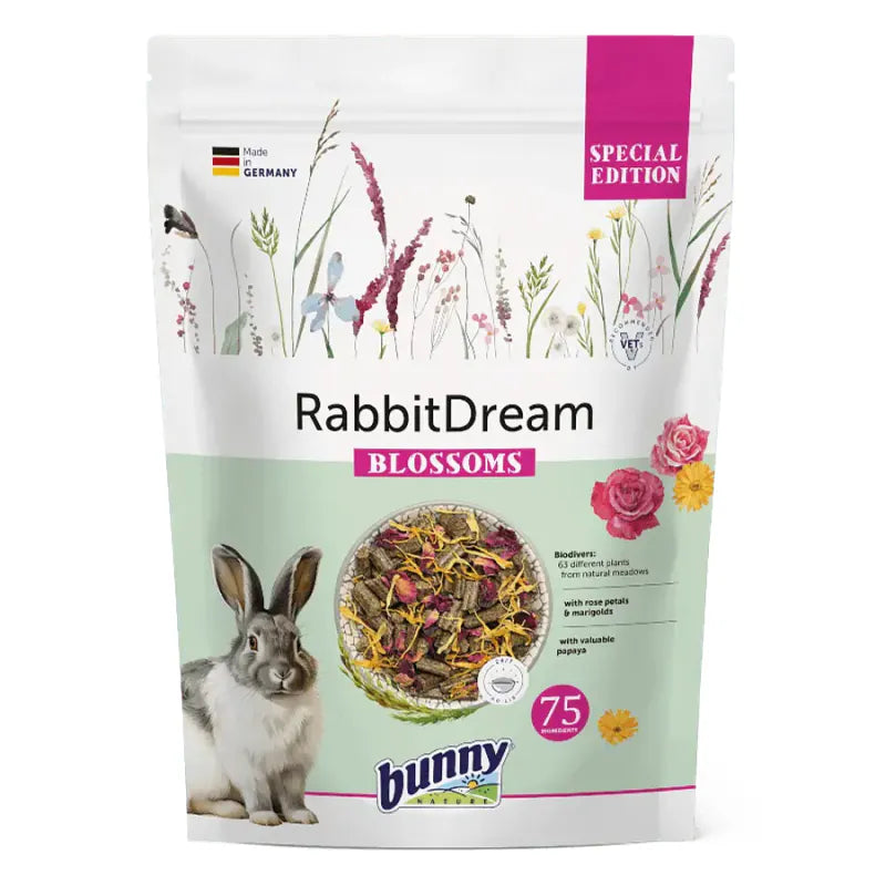 Bunny Nature 成兔糧 (花卉) - 1.5kg Rabbit Dream special edition -- Blossoms