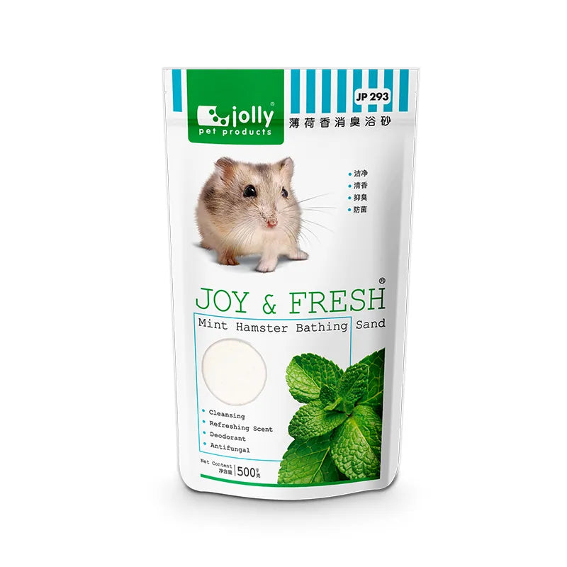 Jolly 薄荷香消臭浴砂 little pet pet