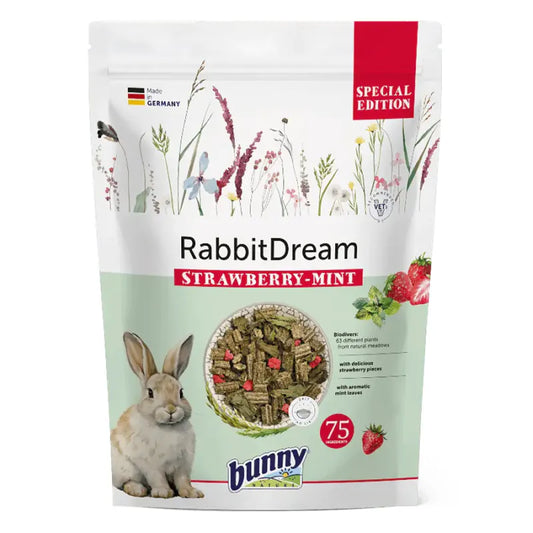 Bunny Nature 成兔糧 (草莓薄荷) - 1.5kg Rabbit Dream special edition -- strawberry mint