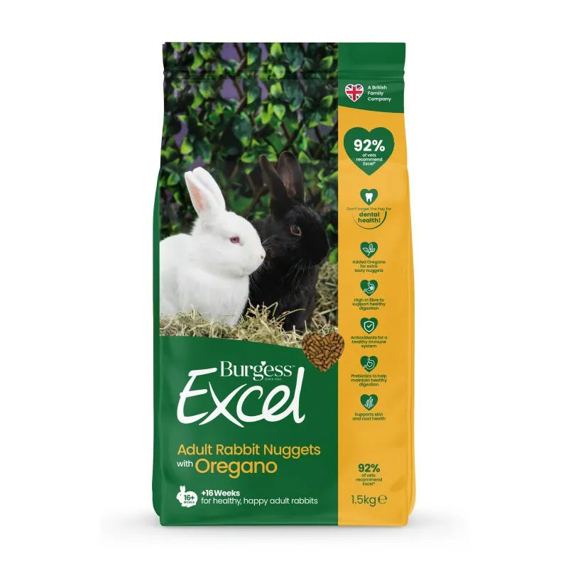 Burgess Excel 牛至成兔糧 - 1.5kg little pet pet