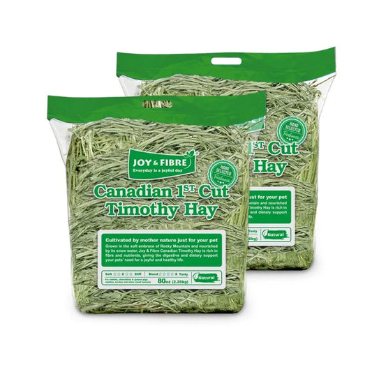 Joy & Fibre 加拿大一割提摩西草 (環保版) - 80oz (無盒環保版)2包裝