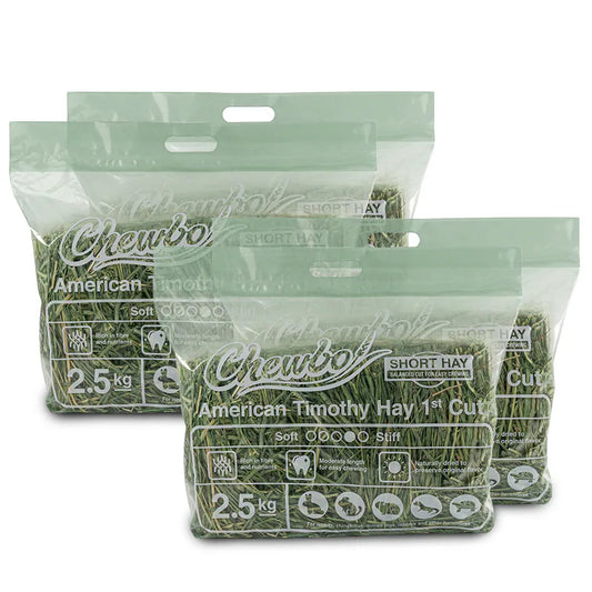 Chewbo 美國提摩西草一割(短切) - 2.5kg x 4包 共 10KG 1cut 1st cut