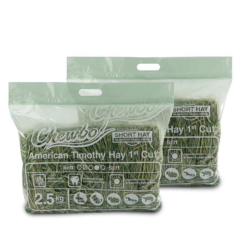 Chewbo 美國提摩西草一割(短切) - 2.5kg x2包 1cut 1st cut Little Pet Pet