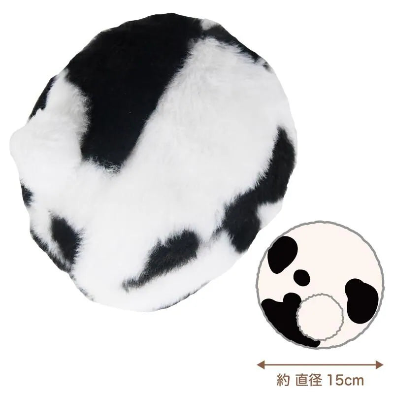 Mini animan ball黑白垂耳兔,兔子玩具球 ,遊戲球,陪伴球,舒壓玩具(L)