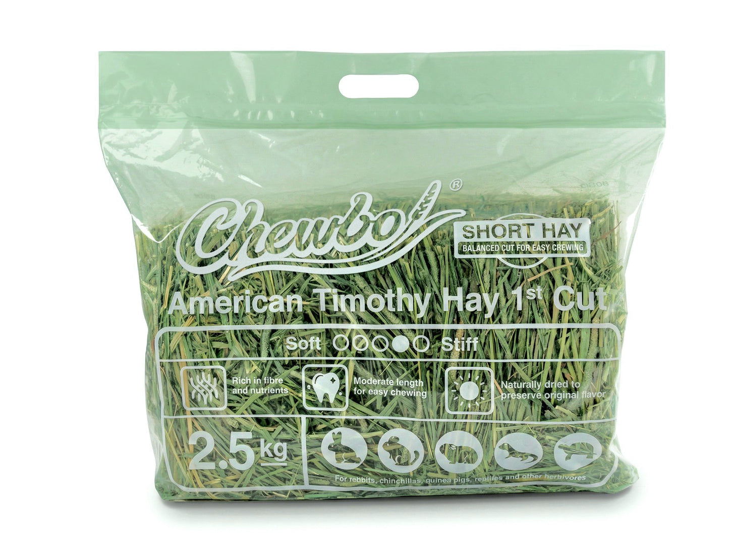 (新包裝)Chewbo 美國提摩西草一割(短切) - 2.5kg 1cut 1st cut
