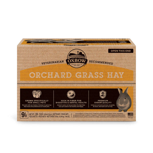 Oxbow 果樹草 Orchard Grass Hay - 9lbs