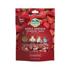 Little Pet Pet Oxbow Strawberry Treats 草莓小食 - 0.5oz