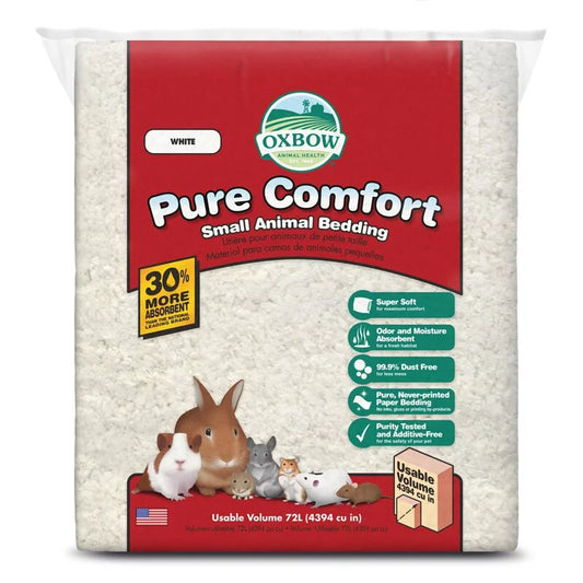 Little Pet Pet Oxbow Pure Comfort-Natural 42L 白色紙棉