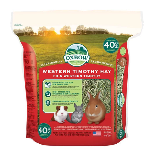 Little Pet Pet Oxbow Western Timothy Hay 提摩西牧草 (WT - 40oz) 