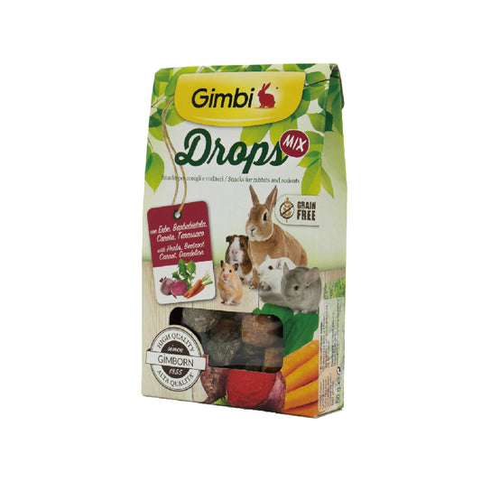 Little Pet Pet Gimbi 小動物無穀物雜菜草本粒粒餅50g