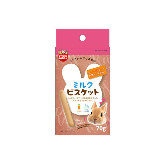 Little Pet Pet ML312兔子胡蘿蔔牛奶味手指餅70g