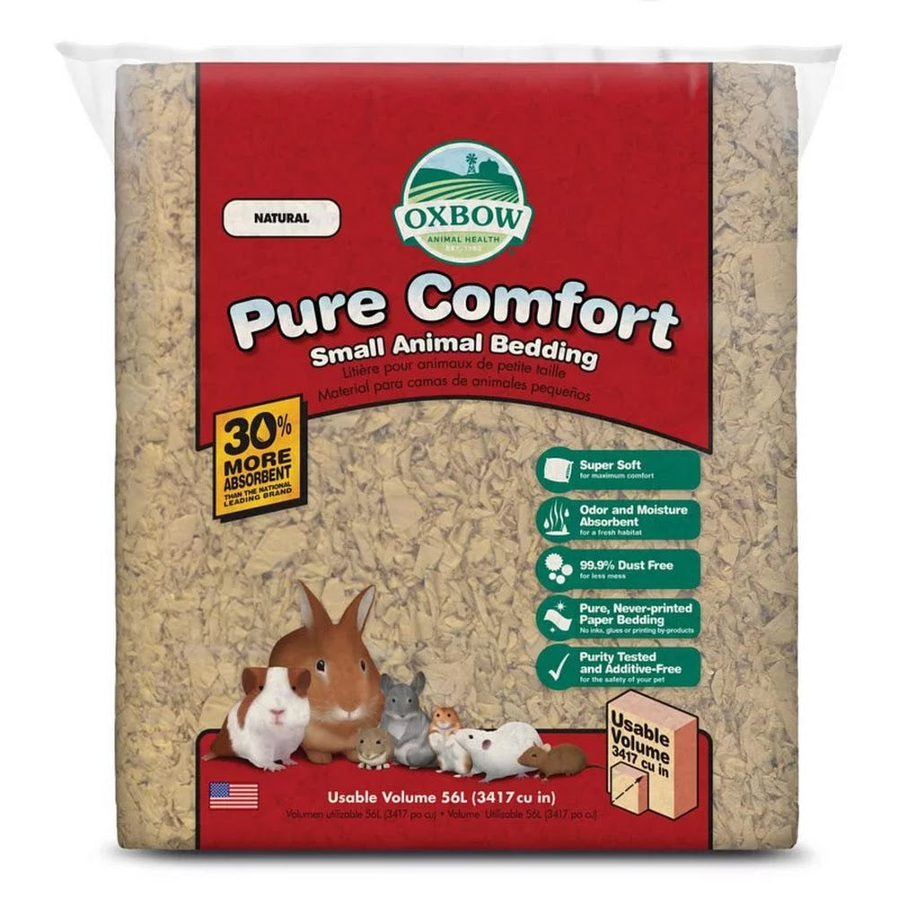 Little Pet Pet Oxbow Pure Comfort-Natural 54L 紙棉